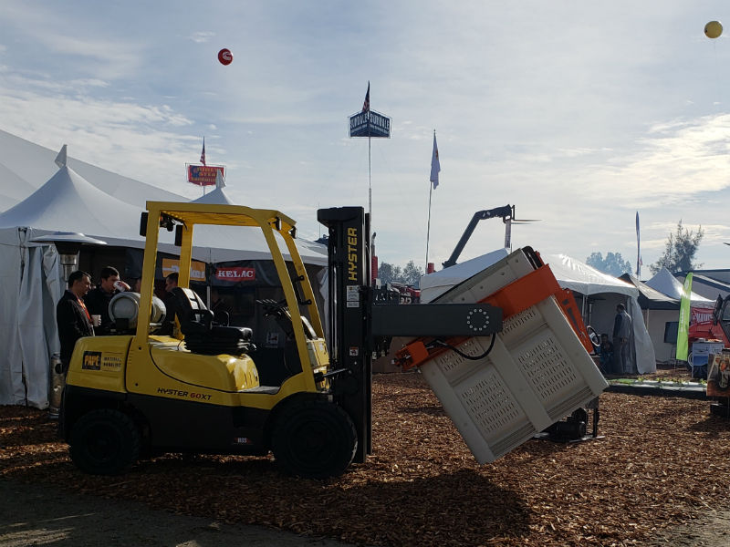Clerf Forward Bin Dumper with Macro Bin